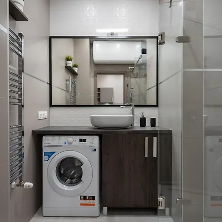 Modern Side By Side Near The Synagogue *