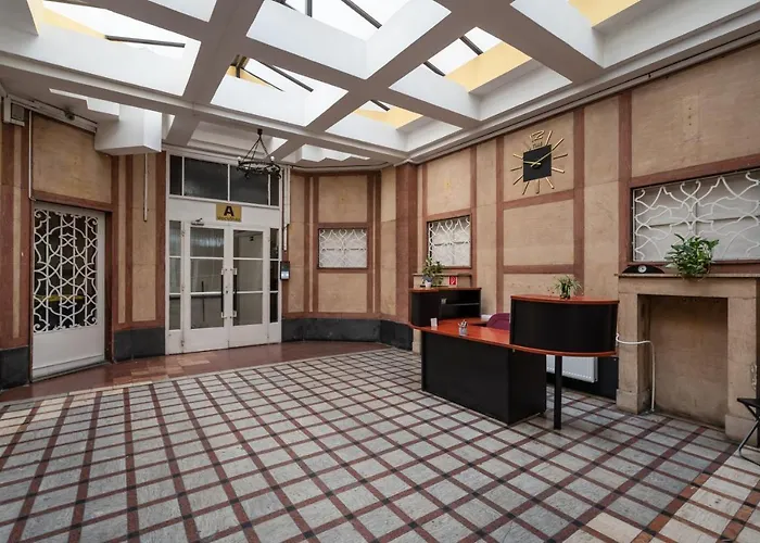 Modern Side By Side Near The Synagogue *