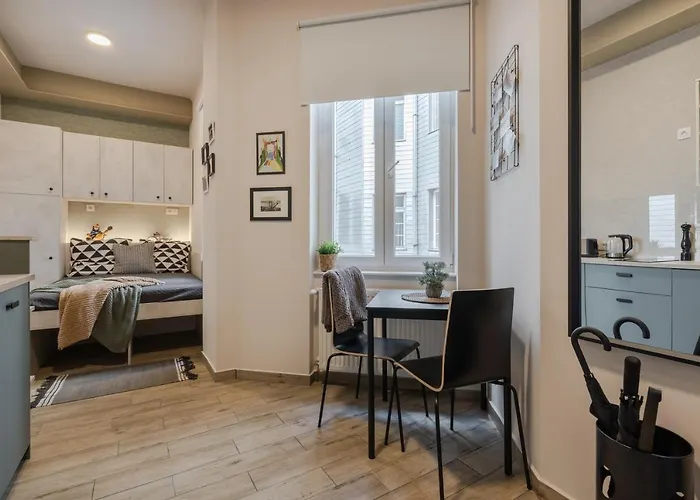 Modern Side By Side Near The Synagogue Budapesta